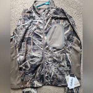 Cabela's Camo Duck Blades Hunting Jacket Xl Nwt New